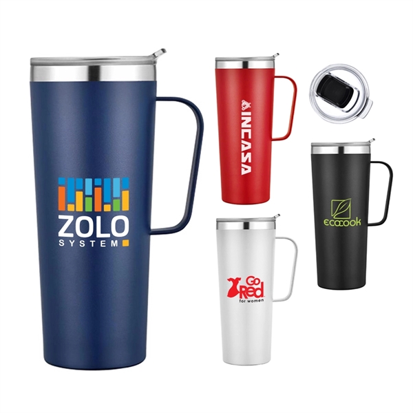 28 oz. Stainless Steel Camping Mug... from ASI 31517 Admart Products