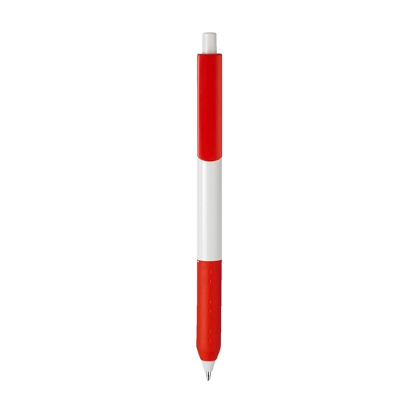 Plunger action ballpoint pen with 1C Screen print imprint and shipping... from ASI 37218 Athena Promo (tm)