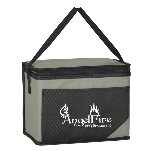 Non-Woven Chow Time Kooler Bag. Made Of 80 Gram Non-Woven, Coated... from ASI 61125 Hit Promotional Products / Hit®