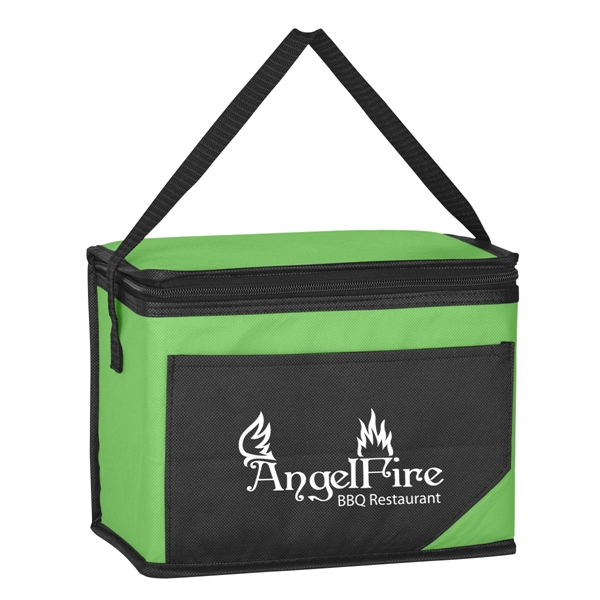 Non-Woven Chow Time Kooler Bag. Made Of 80 Gram Non-Woven, Coated... from ASI 61125 Hit Promotional Products / Hit®