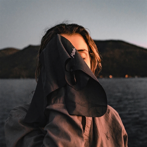 Packable and lightweight face/hand towel made of nanofiber material.... from ASI 61005 Hirsch Gift Inc