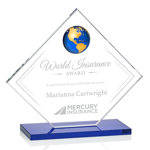 Ferrand Globe Award - Blue/Gold... from ASI 84592 St Regis Group / St Regis