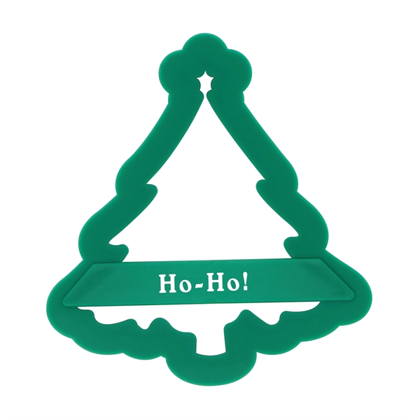 4" Holly-Jolly 4-piece plastic cookie cutter set.... from ASI 59683 Harco Enterprises LTD