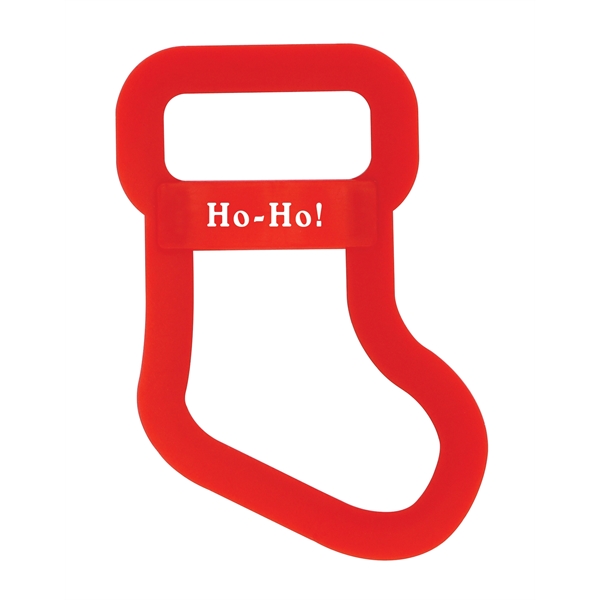 4" Holly-Jolly 4-piece plastic cookie cutter set.... from ASI 59683 Harco Enterprises LTD