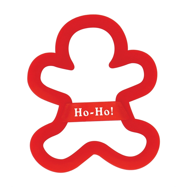 4" Holly-Jolly 4-piece plastic cookie cutter set.... from ASI 59683 Harco Enterprises LTD