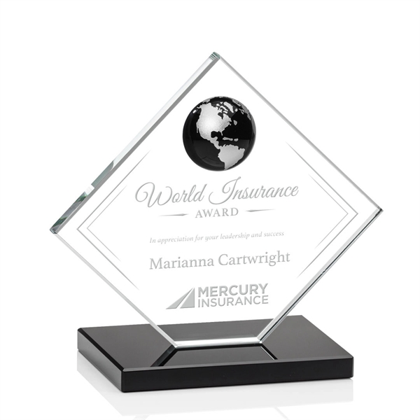 Ferrand Globe Award - Black/Silver... from ASI 84592 St Regis Group / St Regis