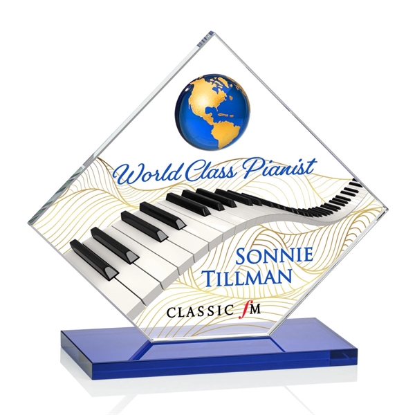 Ferrand VividPrint™ Award - Blue/Gold... from ASI 84592 St Regis Group / St Regis