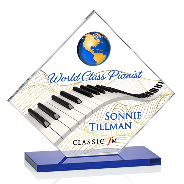 Ferrand VividPrint™ Award - Blue/Gold... from ASI 84592 St Regis Group / St Regis