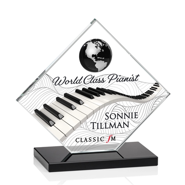 Ferrand VividPrint™ Award - Black/Silver... from ASI 84592 St Regis Group / St Regis