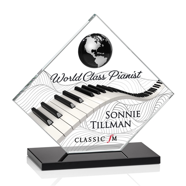 Ferrand VividPrint™ Award - Black/Silver... from ASI 84592 St Regis Group / St Regis