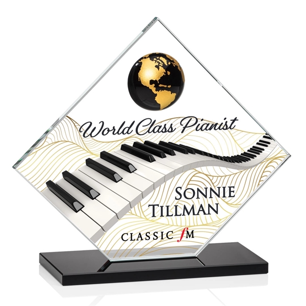 Ferrand VividPrint™ Award - Black/Gold... from ASI 84592 St Regis Group / St Regis