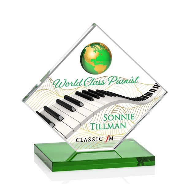 Ferrand VividPrint™ Award - Green/Gold... from ASI 84592 St Regis Group / St Regis