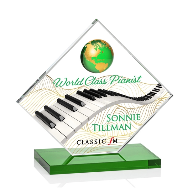 Ferrand VividPrint™ Award - Green/Gold... from ASI 84592 St Regis Group / St Regis