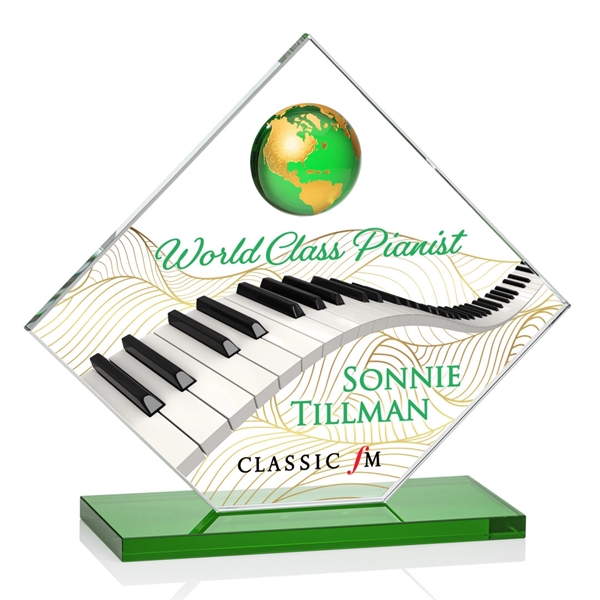 Ferrand VividPrint™ Award - Green/Gold... from ASI 84592 St Regis Group / St Regis