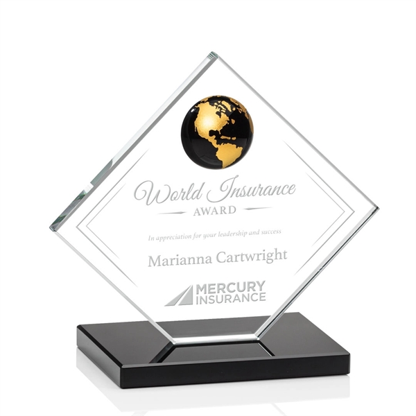 Ferrand Globe Award - Black/Gold... from ASI 84592 St Regis Group / St Regis