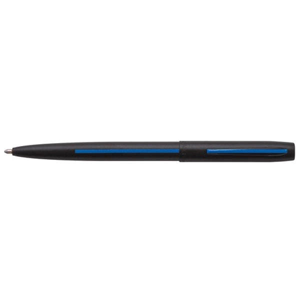 Matte Black Cap-O-Matic Space pen with thin color line to represent... from ASI 54423 Fisher Space Pen Co / Fisher Space Pen