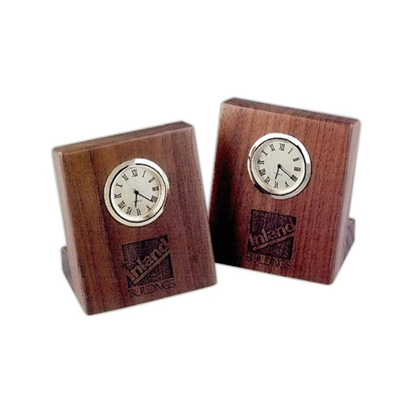 Wooden desk easel clock.... from ASI 88156 Solid Dimensions Inc / Solid Dimensions Line