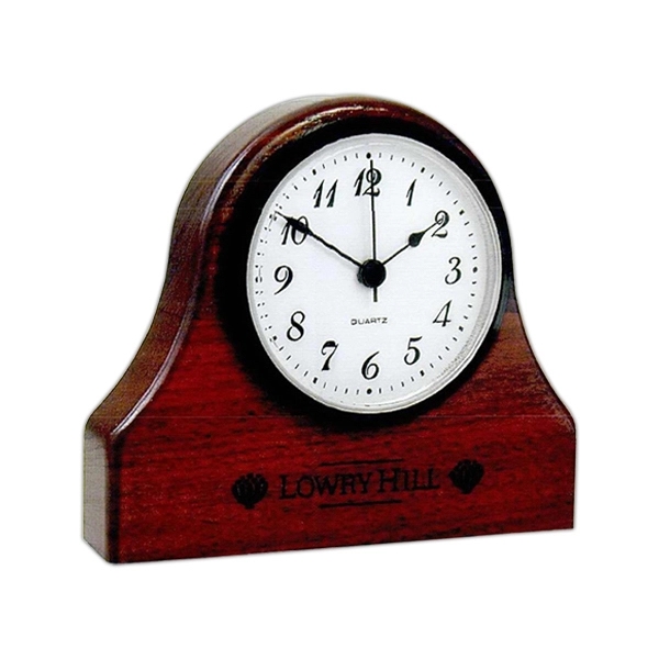 Wooden modern designed mantle clock.... from ASI 88156 Solid Dimensions Inc / Solid Dimensions Line