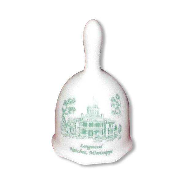 Straight handle traditional shape porcelain bell. Available in 3 sizes... from ASI 68878 Mar's Line / Mar's Promotions / MAR's Line Mars China Collection
