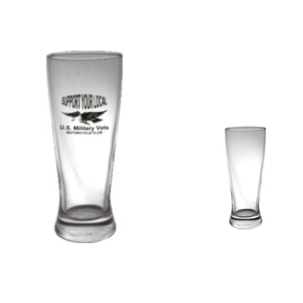 Clear Pilsner glasses. Available in 9oz, 15oz, 20oz, and 23 oz.... from ASI 80093 Pyrographics / Pyrographics Line