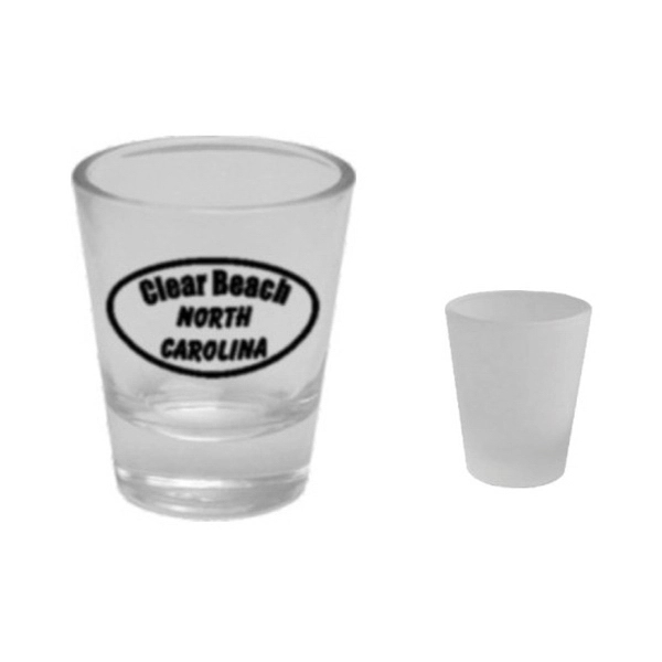 1.5oz Frosted Shot Glass, spot color... from ASI 80093 Pyrographics / Pyrographics Line