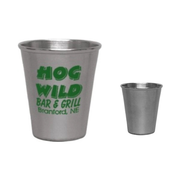 2oz Stainless Steel Shot Glass... from ASI 80093 Pyrographics / Pyrographics Line