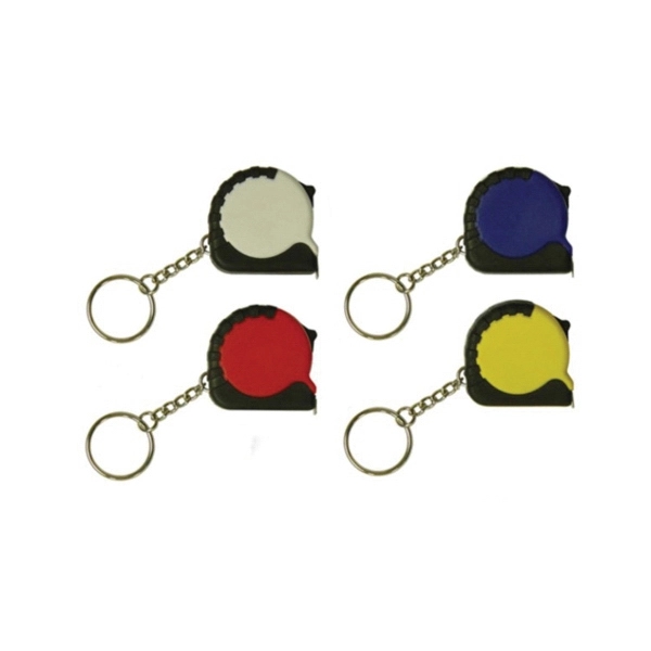 3 foot Mini tape measure key ring... from ASI 57713 Glow Promotions / Glow Promotions