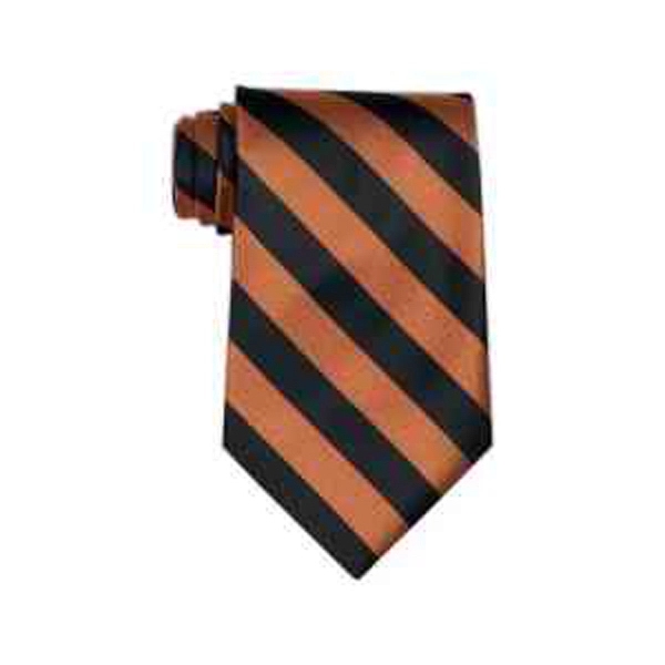 Black and copper collegiate stripe ties.... from ASI 98085 Wolfmark