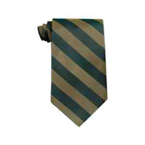 Green and gold collegiate stripe ties.... from ASI 98085 Wolfmark