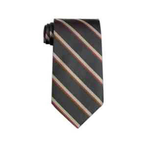 Green, red and tan stripe men's tie.... from ASI 98085 Wolfmark
