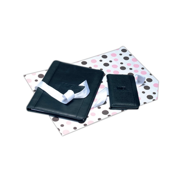 Allura - Gift set with black 8 1/2" x 11" conference... from ASI 33260 ZZ - NOT KNOWN, OLD IMPORT, ASI:33260
