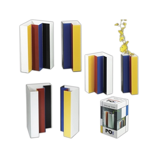 Line up vase, 5" x 5" x 9".... from ASI 55540 Furniward Company / Furniward
