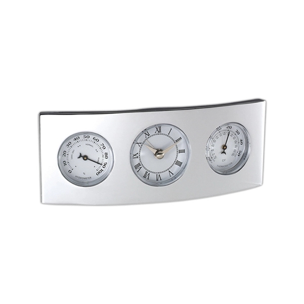 Weather station with thermometer, clock and hygrometer.... from ASI 55540 Furniward Company / Furniward