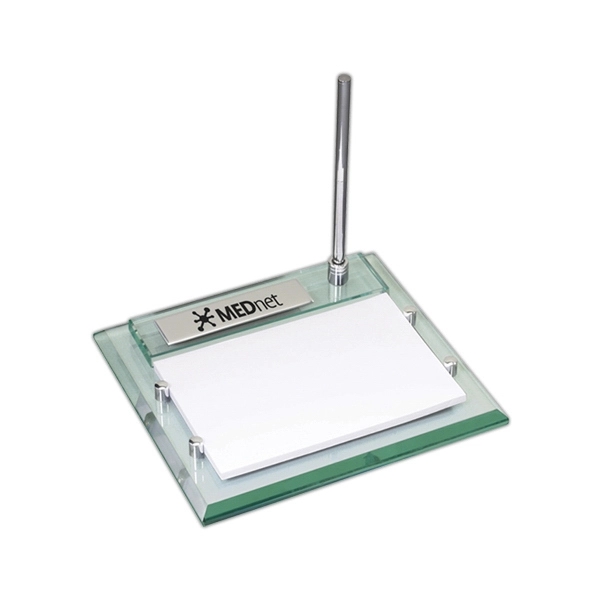 Glass pad holder with pen.... from ASI 55540 Furniward Company / Furniward