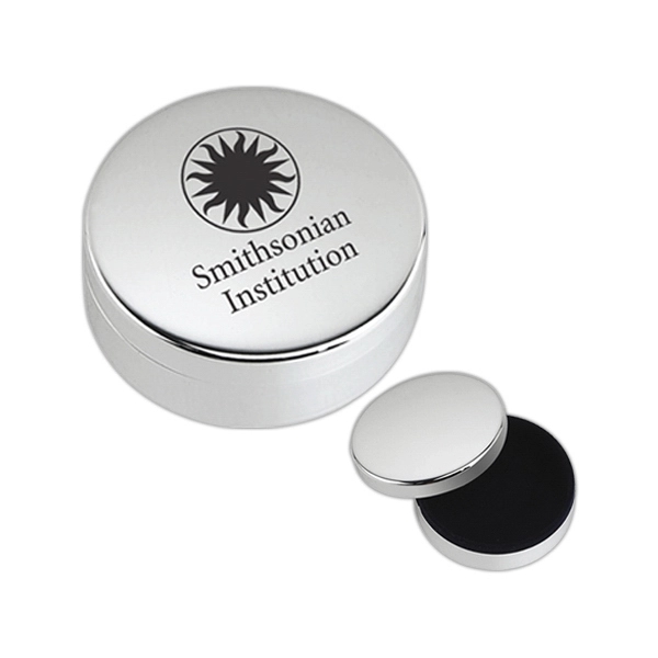 Silver Round Box... from ASI 55540 Furniward Company
