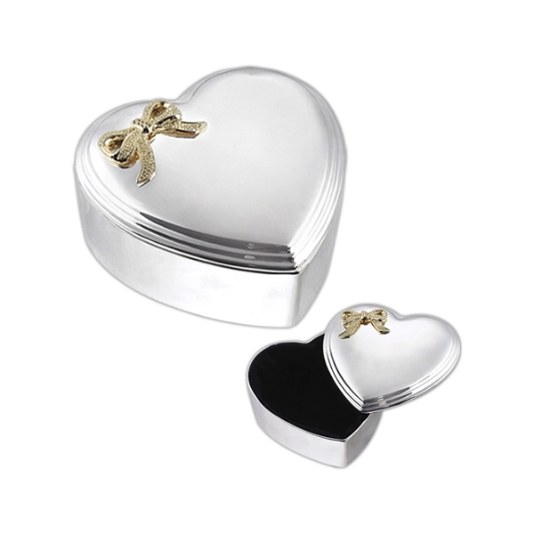 Silver large heart shaped box.... from ASI 55540 Furniward Company / Furniward