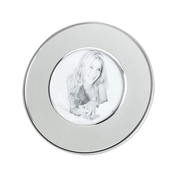 Silver two tone round photo frame.... from ASI 55540 Furniward Company / Furniward