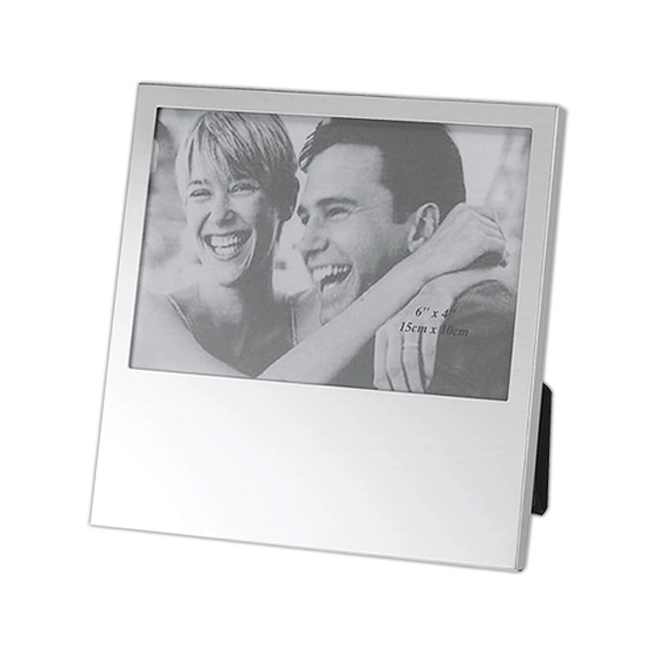 Brush metal silver photo frame fits 4" x 6" photo.... from ASI 55540 Furniward Company / Furniward