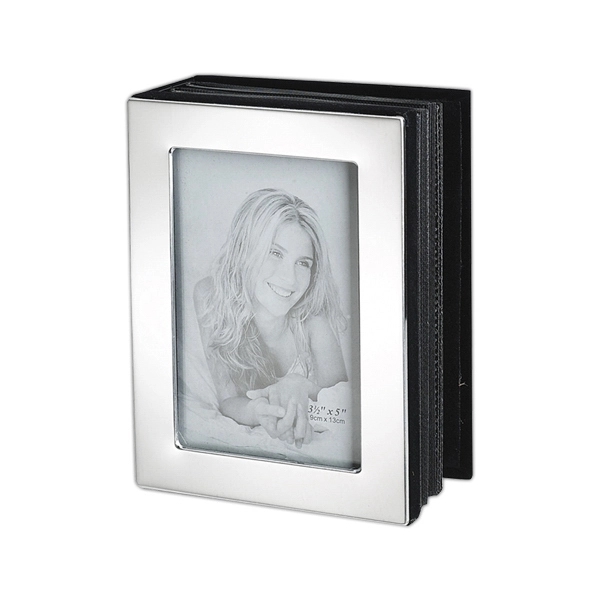 Silver metal photo album , 4 3/4" x 6" x 2",... from ASI 55540 Furniward Company / Furniward