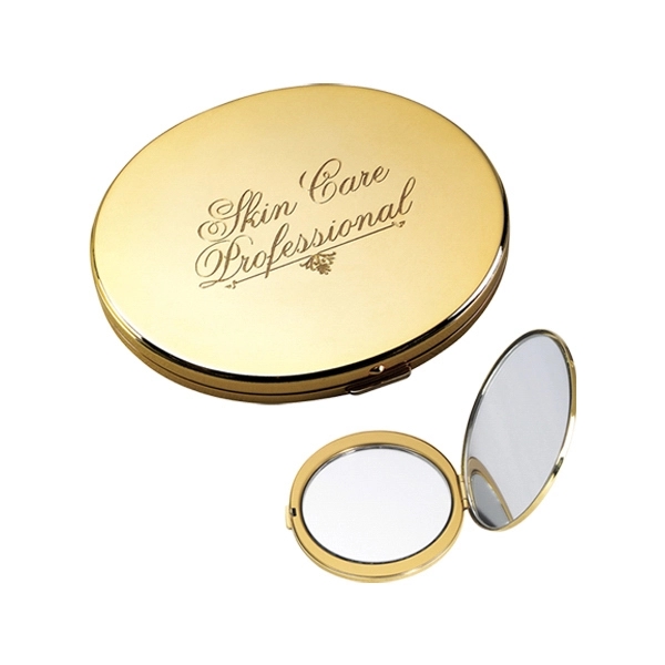 Gold compact mirror case.... from ASI 55540 Furniward Company / Furniward