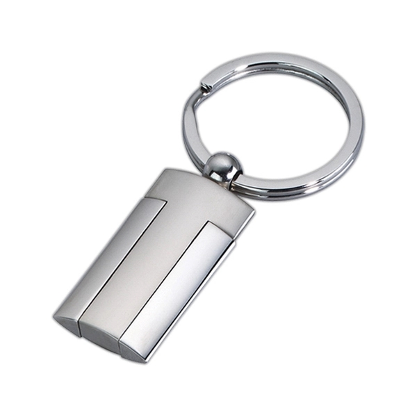 Silver key chain with T shape in center.... from ASI 55540 Furniward Company / Furniward