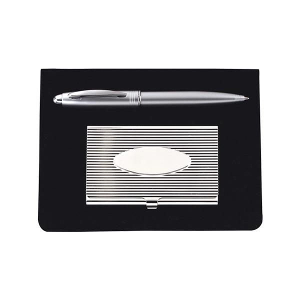 Pen and card case gift set.... from ASI 55540 Furniward Company / Furniward