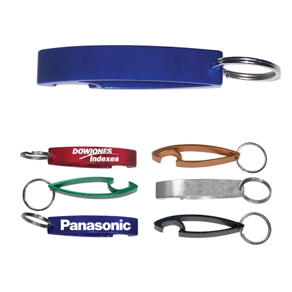 Jumbo size eye shape bottle opener with key chain.... from ASI 74585 Nu Promo International / Nu Promo Line