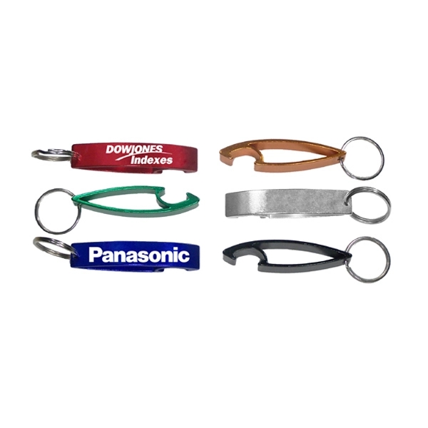 Eye shape bottle opener with key chain, 35 days.... from ASI 74585 Nu Promo International / Nu Promo Line