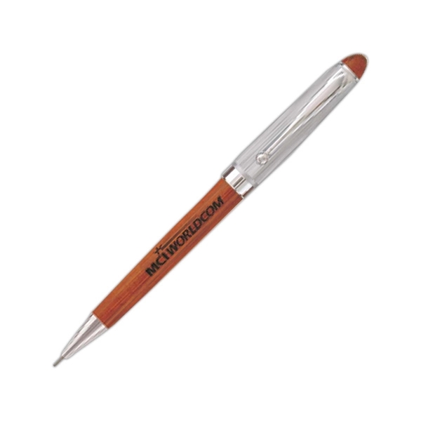 Brass mechanical pencils that feature the look of hand-rubbed rosewood and... from ASI 90859 Tempo Industries Inc / Tempoline TimeNet