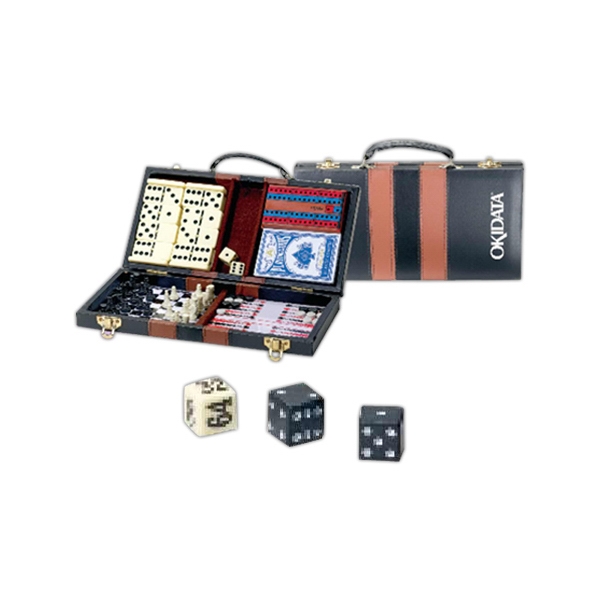 Six in one game set including backgammon, dominoes, cards, chess and... from ASI 77074 ZZ DROPPED - Penguin Products LLC / Fasttrack Promos