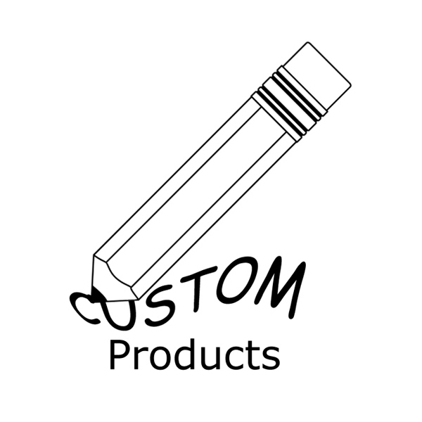 Soft flexible custom shaped key tag with 1" split ring.... from ASI 52840 Evans Manufacturing