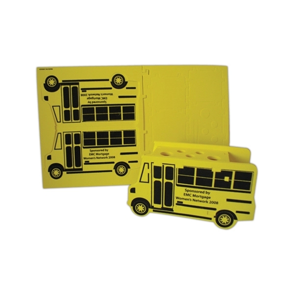 School bus desk organizer puzzle cube.... from ASI 54886 Foamworx / FoamWorx