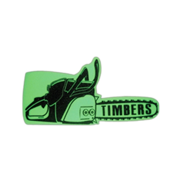 Open cell chainsaw shaped foam cheering novelty.... from ASI 54886 Foamworx / FoamWorx