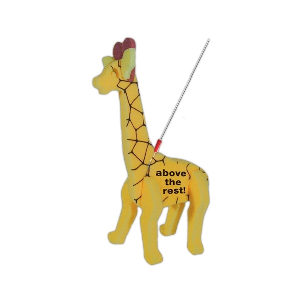 Foam giraffe toy on a leash... from ASI 54886 Foamworx / FoamWorx